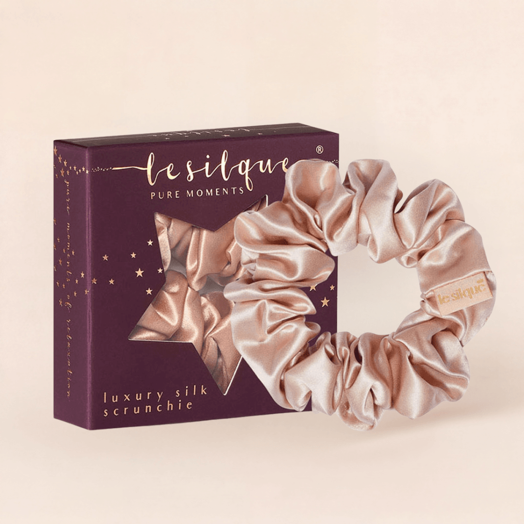 Gumka do włosów z jedwabiu ROSE GOLD | LE SILQUE