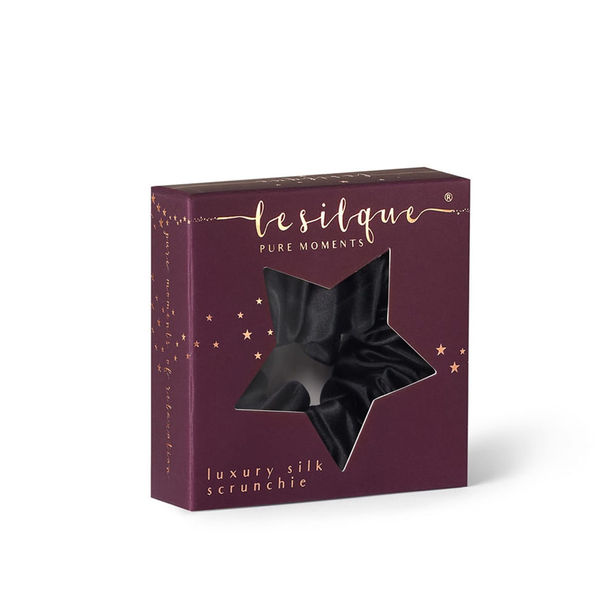 Gumka do włosów z jedwabiu BLACK | LE SILQUE