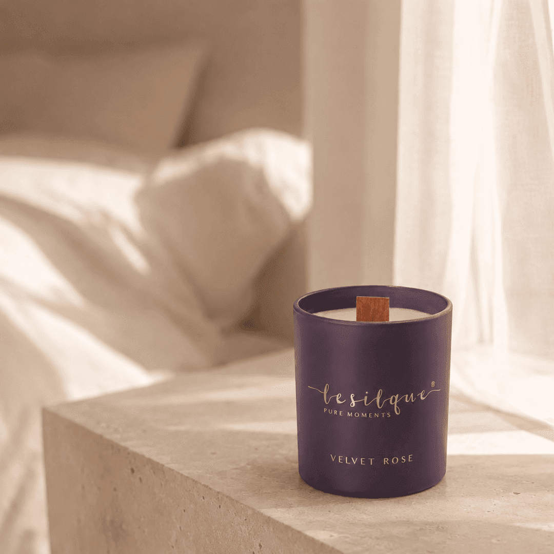 Świeca sojowa VELVET ROSE 300g | LE SILQUE