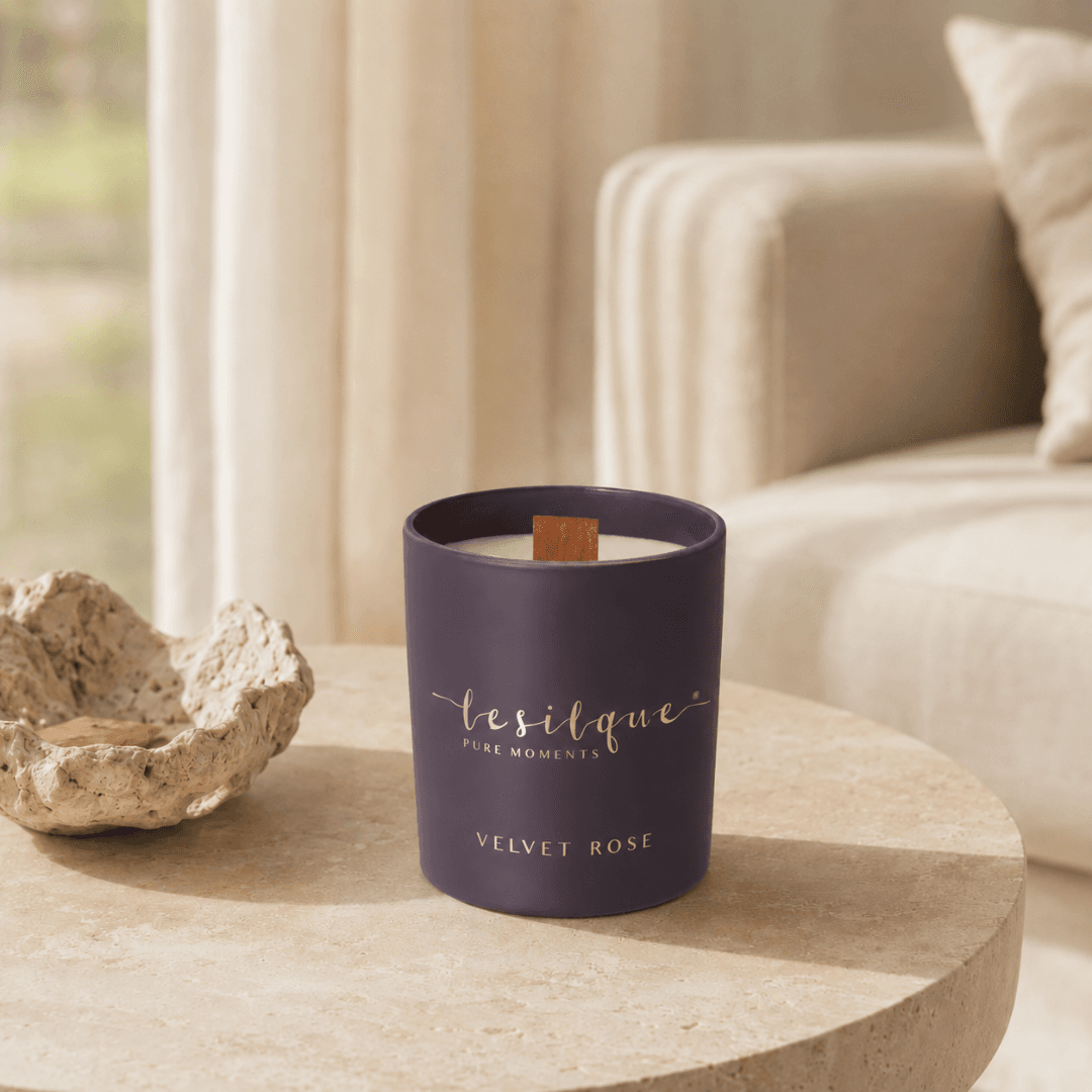 Świeca sojowa VELVET ROSE 300g | LE SILQUE