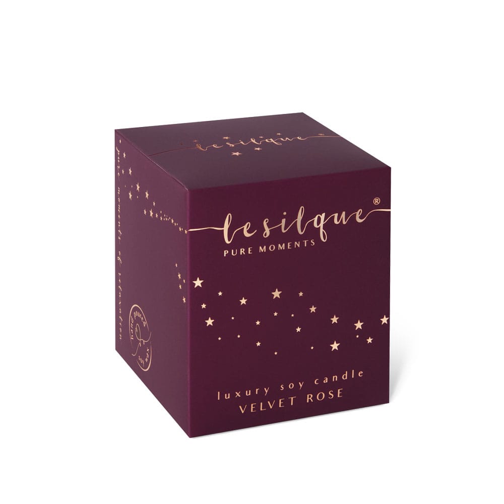 Świeca sojowa VELVET ROSE 300g | LE SILQUE