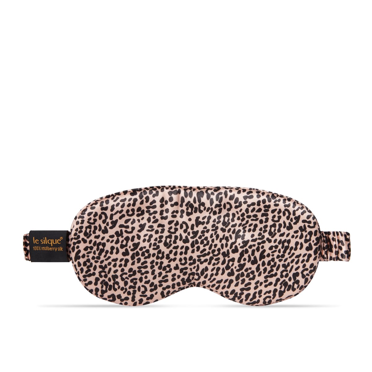 Jedwabna opaska na oczy do spania – LEOPARD | LE SILQUE