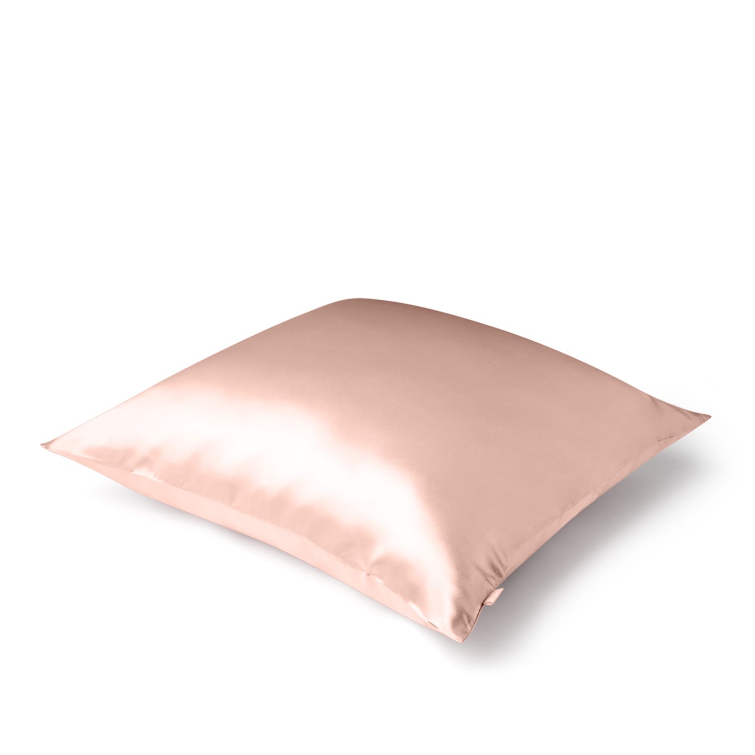 Jedwabna poszewka na poduszkę 50×50 ROSE GOLD – 100% jedwab | LE SILQUE