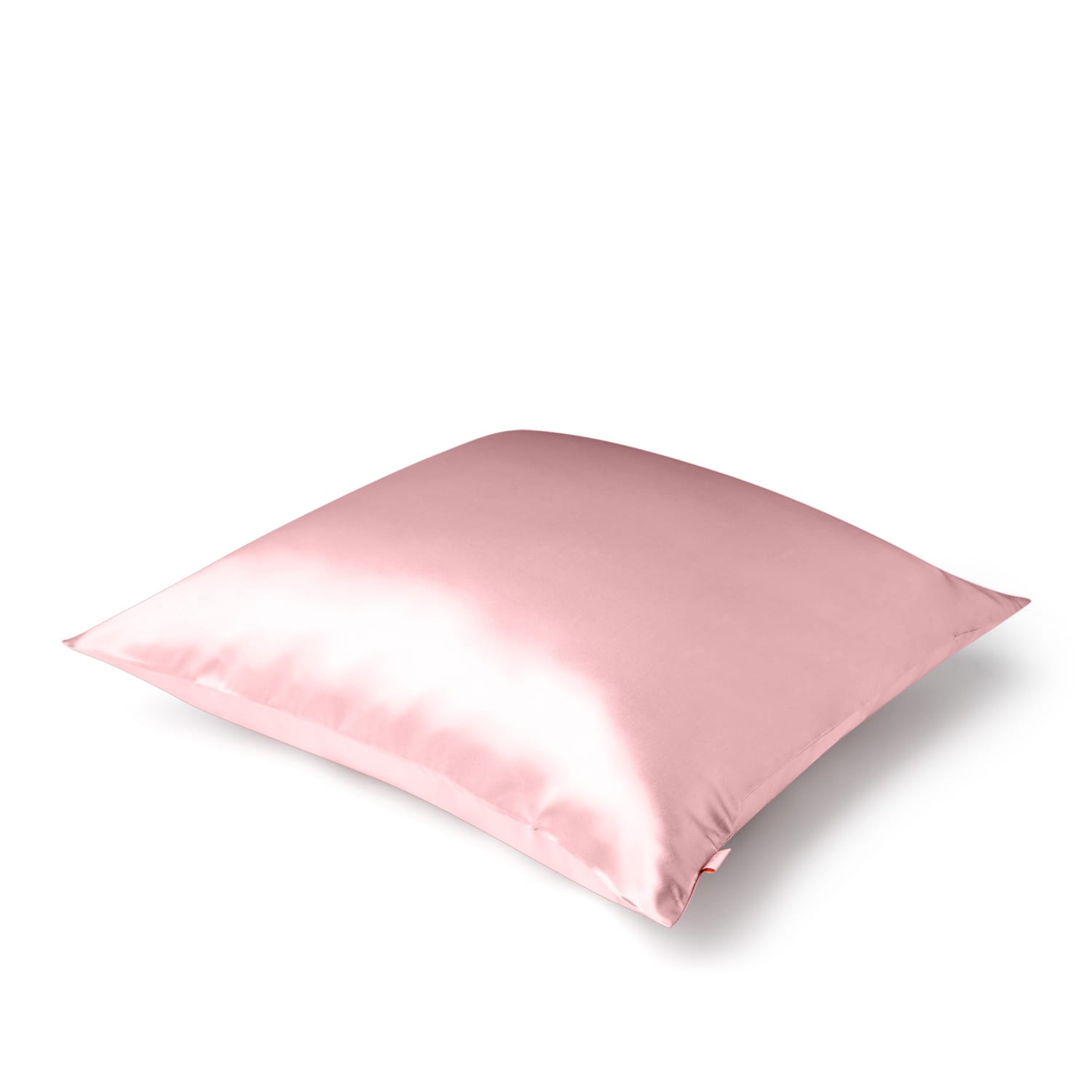 Jedwabna poszewka na poduszkę 50×50 SUGAR PINK – 100% jedwab | LE SILQUE
