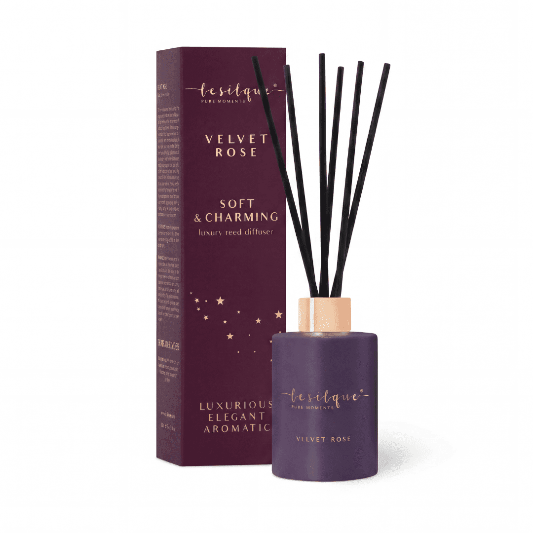 Dyfuzor zapachowy do wnętrz z patyczkami Velvet Rose 120 ml marki LE SILQUE