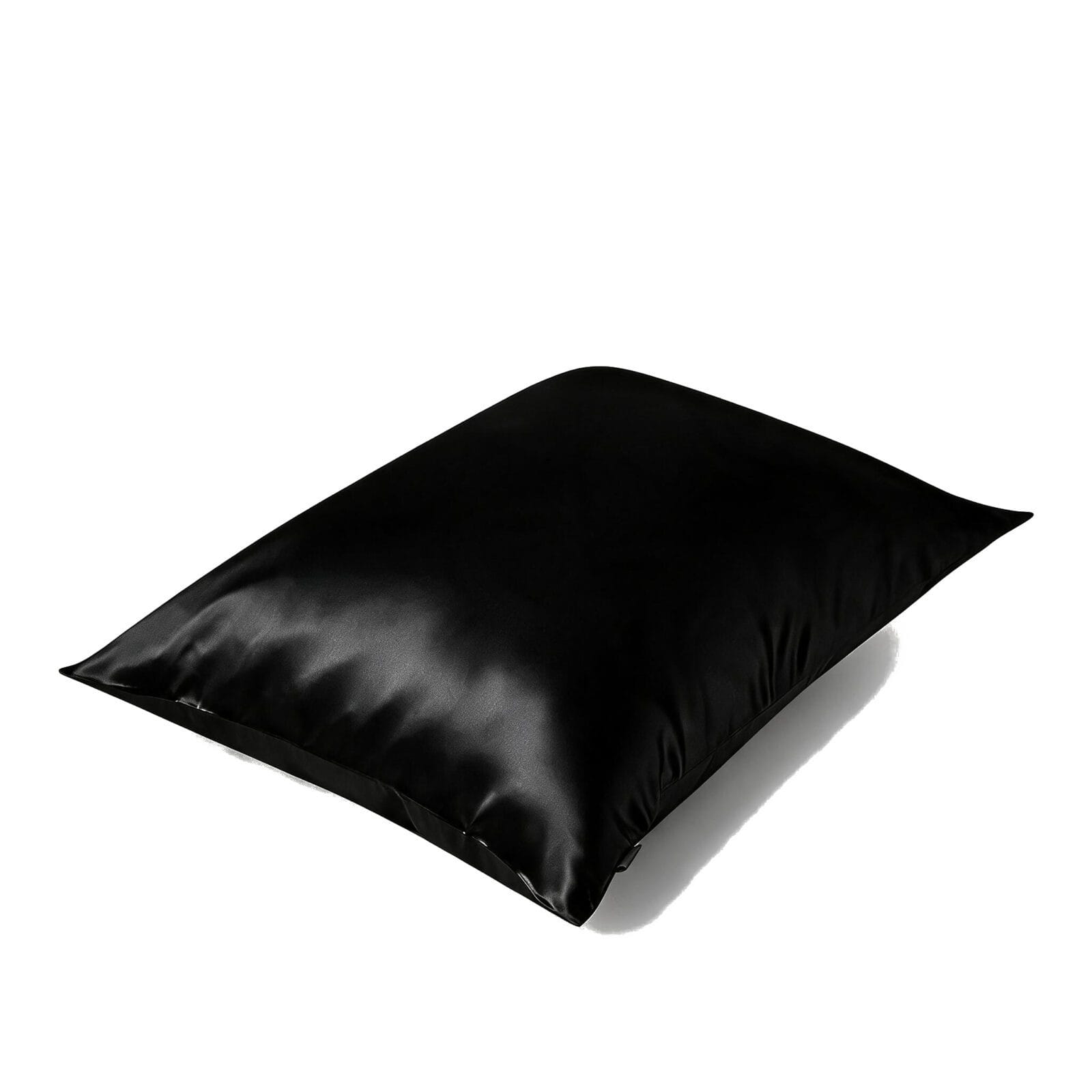 Jedwabna poszewka na poduszkę 70×80 BLACK – 100% jedwab | LE SILQUE